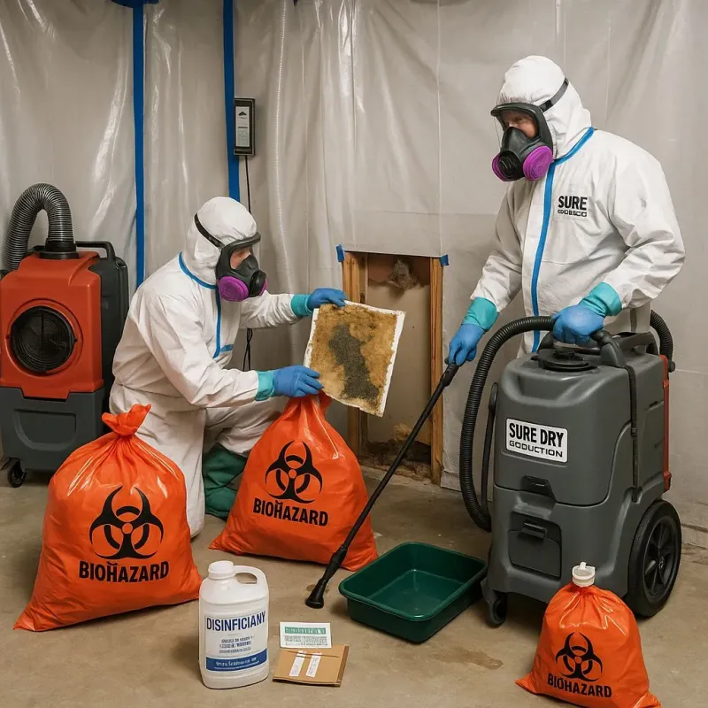 Contaminated Water Handling Protocols process in Sevier County, AR
