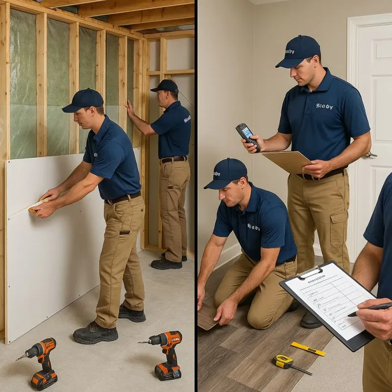 Repairs and Reconstruction process in Sevier County, AR